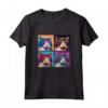 LaPerm Cat Pop Art Design - Maglietta Colorata per Amanti dei Gatti - Regalo Unico per Natale, Compleanno e San Valentino