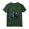 Donna Laperm Gatto in Notte Stellata - Maglietta con Collo a V per Uomini, Donne e Bambini - Regalo Divertente per Amanti dei Gatti Laperm