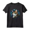 Laperm - Piombo in Vetro Colorato, Motivo: Gatto Maglietta - Design Unico per gli Amanti dei Gatti e dell'Arte in Vetro Colorato