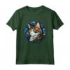 Laperm - Piombo in Vetro Colorato, Motivo: Gatto Maglietta - Design Unico per gli Amanti dei Gatti e dell'Arte in Vetro Colorato