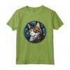 Laperm - Piombo in Vetro Colorato, Motivo: Gatto Maglietta - Design Unico per gli Amanti dei Gatti e dell'Arte in Vetro Colorato