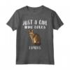I'm Just A Girl Who Loves LaPerms - Cat Lover Regalo Maglietta per Amanti dei Gatti - Ideale per Proprietari di LaPerms