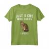 I'm Just A Girl Who Loves LaPerms - Cat Lover Regalo Maglietta per Amanti dei Gatti - Ideale per Proprietari di LaPerms