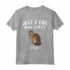I'm Just A Girl Who Loves LaPerms - Cat Lover Regalo Maglietta per Amanti dei Gatti - Ideale per Proprietari di LaPerms