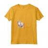 Calico LaPerm Cat Heartbeat ECG Funny Cats Lover Maglietta con Collo a V - Regalo Divertente per Amanti dei Gatti LaPerm - Ideale per Compleanno o Natale