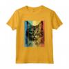 Laperm - Ritratto di gatto, stile vintage - Maglietta per amanti dei gatti Laperm - Ideale per Natale, Ringraziamento o Compleanni