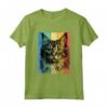 Laperm - Ritratto di gatto, stile vintage - Maglietta per amanti dei gatti Laperm - Ideale per Natale, Ringraziamento o Compleanni