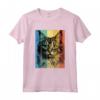 Laperm - Ritratto di gatto, stile vintage - Maglietta per amanti dei gatti Laperm - Ideale per Natale, Ringraziamento o Compleanni