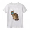 LaPerm Ew People - Maglietta con Gatto Divertente e Maschera per il Viso - Regalo per Amanti dei Gatti
