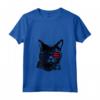 Donna LaPerm Cat 4th Luglio America USA Bandiera Maglietta con Collo a V - Regalo per Proprietari di Gatti LaPerm - Ideale per Compleanni e San Valentino