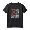 Laperm Cat Lover - Bevitore di tè Divertente con Gatto e Mamma Idea Regalo Maglietta - Regalo Unico per Compleanni, Natale, Festa della Mamma