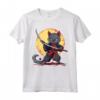 Samurai Gatto giapponese Kawaii Ninja LaPerm Cat Maglietta - Design Vivido e Intricato - Acquista Online