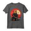 LaPerm - Gatto giapponese Samurai Kawaii Ninja Cat Maglietta - Unite the Ninja and Kawaii Spirit in Fashion