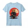 LaPerm - Gatto giapponese Samurai Kawaii Ninja Cat Maglietta - Unite the Ninja and Kawaii Spirit in Fashion