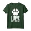 I Love LaPerm Cat Maglietta - Unique Gift for LaPerm Cat Owners - Funny LaPerm Cat T-shirt for Men and Women