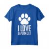 I Love LaPerm Cat Maglietta - Unique Gift for LaPerm Cat Owners - Funny LaPerm Cat T-shirt for Men and Women