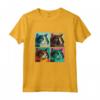 LaPerm Cat Pop Art Design - Maglietta Colorata per Donne - Ideale per Natale o Compleanni