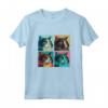 LaPerm Cat Pop Art Design - Maglietta Colorata per Donne - Ideale per Natale o Compleanni