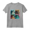 LaPerm Cat Pop Art Design - Maglietta Colorata per Donne - Ideale per Natale o Compleanni