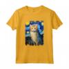 Laperm - Dipinto con Gatto Stellato - Maglietta per Amanti dei Gatti - Regalo Carino per Natale o Compleanno