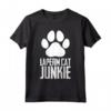 Laperm Cat Junkie T-Shirt - Fun Laperm Cat Lover Gift - Perfect for Birthday or Any Occasion
