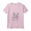 Donna Funny LaPerm Lover Colorful graphic Cat Dad Mom Maglietta con Collo a V - Lovely LaPerm Cat Funny pop art Design per Halloween, Natale e Festa della Mamma