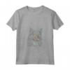 Donna Funny LaPerm Lover Colorful graphic Cat Dad Mom Maglietta con Collo a V - Lovely LaPerm Cat Funny pop art Design per Halloween, Natale e Festa della Mamma