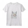 Donna Funny LaPerm Lover Colorful graphic Cat Dad Mom Maglietta con Collo a V - Lovely LaPerm Cat Funny pop art Design per Halloween, Natale e Festa della Mamma