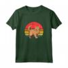 Laperm Gatto Tramonto Retrò - Design Vintage Maglietta per Amanti dei Gatti - Regalo Perfetto per Natale o Compleanni