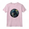 Laperm Gatto in Notte Stellata - Maglietta Divertente per Proprietari e Amanti dei Gatti - Regalo Perfetto per Natale e Compleanni