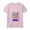 Donna Gaming LaPerm Cat Player Animal Video Gamer Lover Men Kids Maglietta con Collo a V - Unique Gamer Gift Idea for Cat Lovers
