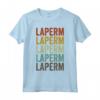 Gatto retrò Laperm Maglietta - Graphic Laperm Retro Cat per Fan - Ideale come Regalo