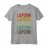 Gatto retrò Laperm Maglietta - Graphic Laperm Retro Cat per Fan - Ideale come Regalo