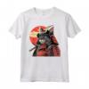 Samurai LaPerm Gatto Giapponese Kawaii Ninja Cat Maglietta - Design unico per gli amanti dei gatti e della cultura giapponese