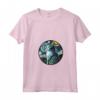 Donna Laperm Gatto in Notte Stellata - Maglietta con Collo a V - Regalo per Amanti dei Gatti Laperm - Ideale per Natale o Compleanni