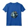 Donna Laperm Gatto in Notte Stellata - Maglietta con Collo a V - Regalo per Amanti dei Gatti Laperm - Ideale per Natale o Compleanni