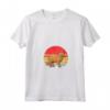 Laperm Cat Sunset Retro Vintage Design - Maglietta per Amanti dei Gatti - Regalo per Natale, Ringraziamento, Compleanni o San Valentino