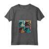 Donna LaPerm Cat Pop Art Design - Colorata Maglietta per Donne - Regalo Unico per Appassionati di Gatti - Ideale per Natale o Compleanni