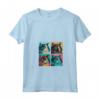 Donna LaPerm Cat Pop Art Design - Colorata Maglietta per Donne - Regalo Unico per Appassionati di Gatti - Ideale per Natale o Compleanni