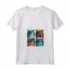 Donna LaPerm Cat Pop Art Design - Colorata Maglietta per Donne - Regalo Unico per Appassionati di Gatti - Ideale per Natale o Compleanni