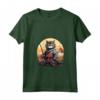 Donna Samurai Gatto Giapponese Kawaii Ninja LaPerm Cat Maglietta con Collo a V - Design Unico - Acquista Online