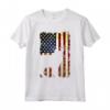 LaPerm Silhouette Bandiera Americana 4 Luglio Maglietta - Abbigliamento Patriottico per Tutta la Famiglia - Ideale per il Giorno dell'Indipendenza