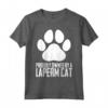 Laperma gatto - Laperm - Gattino lapermico Maglietta - Proudly Owned by a Laperm Cat - Fun Laperm Cat Owner Gift