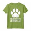 Laperma gatto - Laperm - Gattino lapermico Maglietta - Proudly Owned by a Laperm Cat - Fun Laperm Cat Owner Gift