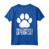 Laperma gatto - Laperm - Gattino lapermico Maglietta - Proudly Owned by a Laperm Cat - Fun Laperm Cat Owner Gift