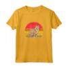 Laperm Gatto Tramonto Retrò Design Vintage - Maglietta per Amanti degli Animali - Regalo Perfetto per Natale, Ringraziamento o Compleanni