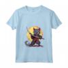 Donna Samurai Gatto Giapponese Kawaii Ninja LaPerm Cat Maglietta con Collo a V - Design Vivido per Appassionati di Gatti e Ninja
