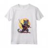 Donna Samurai Gatto Giapponese Kawaii Ninja LaPerm Cat Maglietta con Collo a V - Design Vivido per Appassionati di Gatti e Ninja