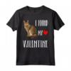 I Found My Valentine Day LaPerm Cat Lover - T-shirt Regalo per Amante dei Gatti - Ideale per Amici e Familiari di Amanti dei Gatti