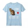 I Found My Valentine Day LaPerm Cat Lover - T-shirt Regalo per Amante dei Gatti - Ideale per Amici e Familiari di Amanti dei Gatti